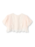 Dorry Doll フラワーレースボレロ/ブラック(019)