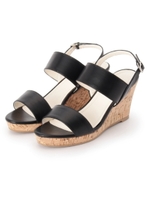 ◆ベルトウエッジサンダル/キャメル(041)