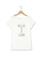 ロゴプリントプルオーバー/ホワイト系(002)