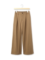 ◆ワイドチノパンツ/キャメル(041)