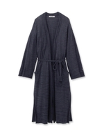 Wa...lance ベルテッドロング丈ニットカーディガン/ネイビー(093)