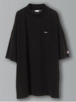 FILA 17/-天竺ハイネックワンピース/カーキ