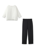 プルオーバー&パンツセット/ブラック(019)