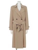 LADY ロングトレンチCT/ベージュ