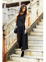 【AZUL by moussy】フェイクスウェードタンク×バギーSET/CAM