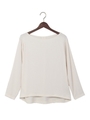 ●JC PE STN Tブラウス/Off White