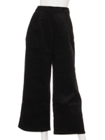 【mystic】太コーデュロイシンプルパンツ/ネイビー