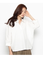 タイプライタースキッパーシャツ/ネイビー(093)