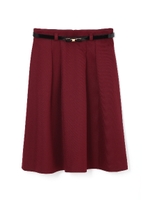 バックサテンツイルスカート/ベージュ(041)