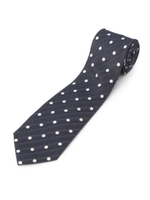 シルクネクタイ(ヘリンボーン)/ネイビー(093)