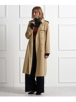 Traditional ロングトレンチコート/ブルー系(095)