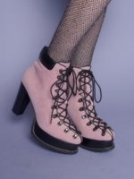 [LILICIOUS]ヒールマウンテンブーツ/BLACK