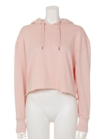 クラッシュショートHOODIE/グレー