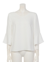 バックチェーンブラウス/ホワイト