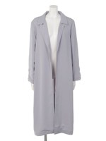 LONG DORAPE STRAIGHT CO/BLK