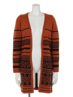 【ANAP】オルテガジャガードニットカーディガン/KHA