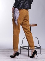 NU別注バンダナ柄スカーフ付コーデュロイパンツ【Lee/リー】/グレージュ