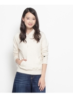 クローバー裏毛パーカー/チャコールグレー(014)