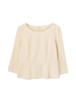 スポンジドビーブラウス/ピンク(090)