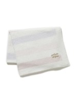 ‘スムーズィー’ボーダーブランケット/BLU