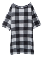 BUFFALO PLAID DRESS/レッド