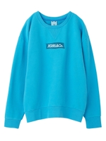 COLOR LOGO SWEAT CREW TOP/ブルー