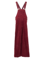 CORDUROY OVERALLS/ブラック