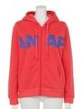 【ANAP】ANAPロゴ裏起毛パーカー 【SET UP対応】/RD