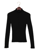 ●JOC C リブ ロングスリーブ タートルネック　ニット　/　ボーダー/その他1