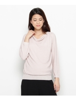 ドレープニットプルオーバー/ピンク系(070)