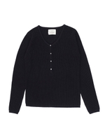 【Casual】シルクノイルワッフルニット/オフホワイト