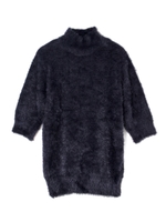 シャギーニット/ブラック