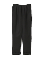 タックギャザーテーパードパンツ/ブラック(010)