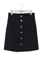 レジメウエストフリルスカート/ブラック