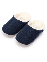 アラン編みバブーシュ/レッド(903)