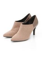 【vanitybeauty】ヒールリボンブーティ/オークスエード