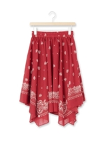 バンダナスカート/レッド(162)