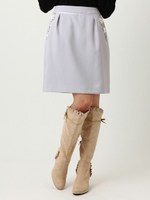 ３Ｄフルールコクーンレディースカート/ラベンダー