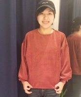 ベロアリップルトップス