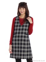 チェックＶジャンスカ　3/オフ