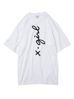CURSIVE LOGO BIG TEE/アッシュ