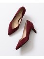 BFC レザーVカットパンプス65/Wine