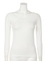 VネックレースインナーTOP/BLK