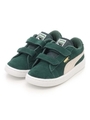 SUEDE 2STRAP KIDS 356274-62/グリーン