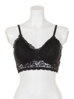 【Auntie Rosa】BLACK LINGERIE BUSTIE/BLK