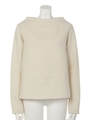 【BED&BREAKFAST】COMPRESSION WOOL Blouse/IVORY