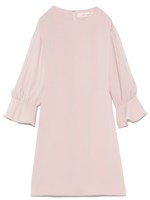 スリーブデザインワンピース/LBLU