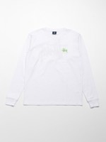 Kids Basic Stussy L/SL Tee/White