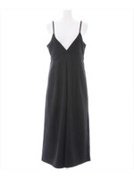 コーデュロイキャミサロペット/ブラック