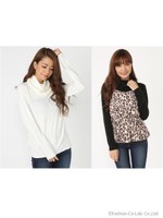 【rienda】レオパードフェアスペシャルセット/WHT